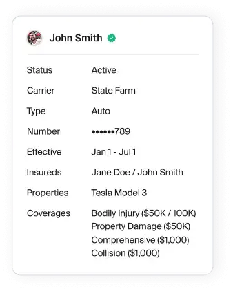 Axle verified renters insurance