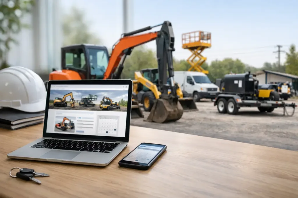 equipment-rental-online-booking-system