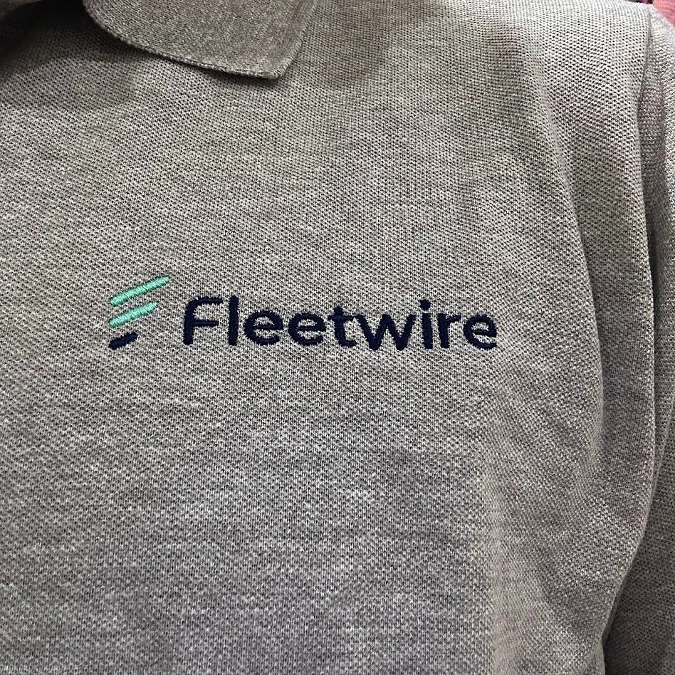 Embroidered Fleetwire polo